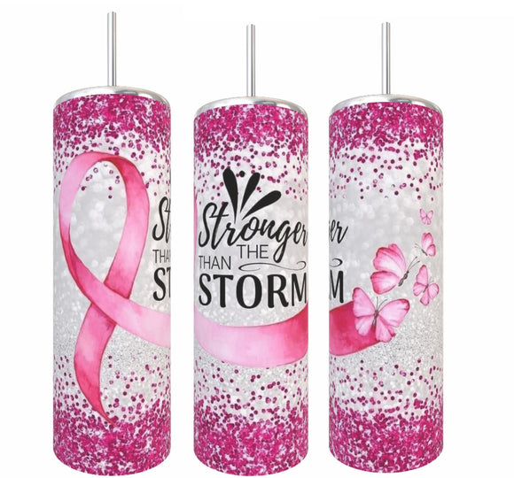 Pink Cancer Tumbler