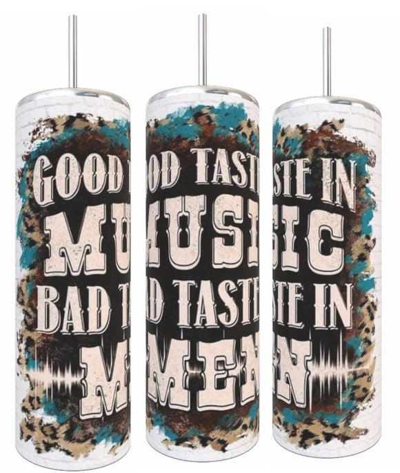 Good taste in music not men Tumbler