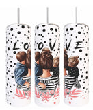 Mom, son, & daughter Tumbler