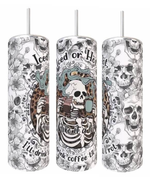 Iced or Hot coffee Tumbler