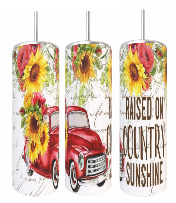 Raised on Country Tumbler