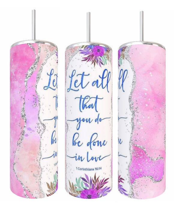 Done with Love Tumbler