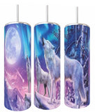 Moon Wolf Tumbler