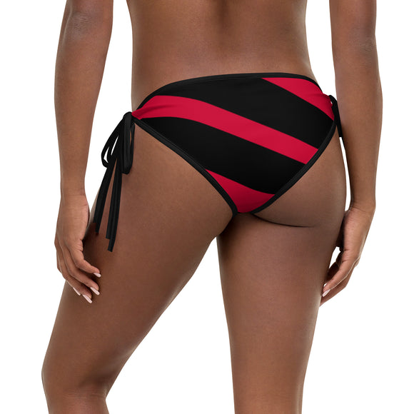 Lips\Red & Black Bikini Bottom