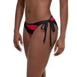 Lips\Red & Black Bikini Bottom