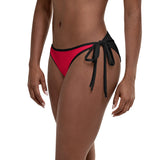 Lips\Red & Black Bikini Bottom