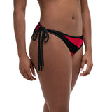 Lips\Red & Black Bikini Bottom