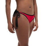 Lips\Red & Black Bikini Bottom