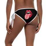 Lips\Red & Black Bikini Bottom