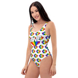 Rainbow Love One-Piece Swimsuit