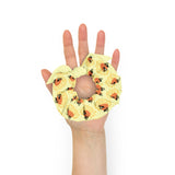 Bees on a Sunflower Scrunchie