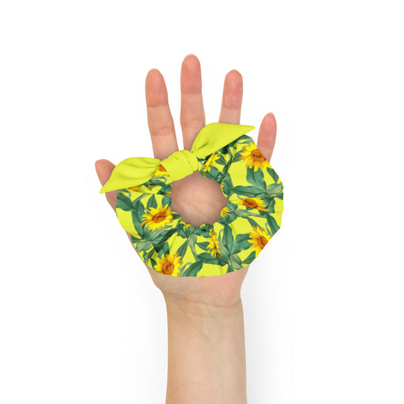 Sunflower Scrunchie