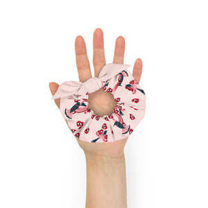 Hummingbird Love Scrunchie