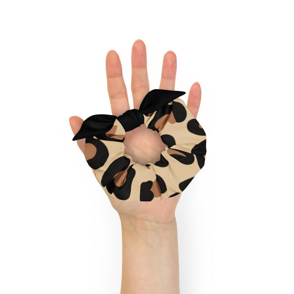 Leopard Scrunchie