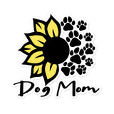 Dog Mom Sunflower Bubble-free stickers