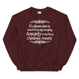 Christmas Anxiety Women's Christmas Sweatshirt