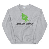 Merry Effin Christmas Mens Christmas  Sweatshirt