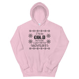 It's so cold outside Mens Christmas Hoodie