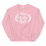 Merry Christmas yall Women's Christmas Sweatshirt