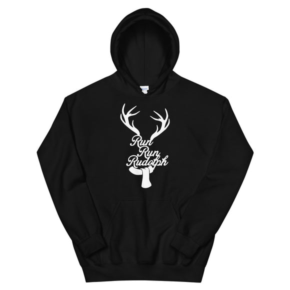 Run Rudolph Women's Christmas Hoodie