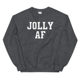 Jolly AF Women's Christmas Sweatshirt
