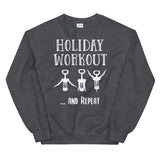 Holiday Workout Women's Christmas Sweatshirt