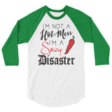 Spicy Disaster 3/4 sleeve raglan Women's Shirt