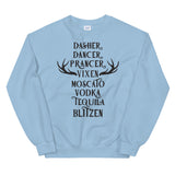 Reindeer and Alcohol Women's Christmas  Sweatshirt