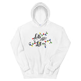 Lets Get Lit Women's Christmas Hoodie