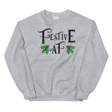 Festive AF Women's Christmas Sweatshirt