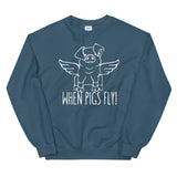 When pigs fly Mens Sweatshirt