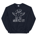 When pigs fly Mens Sweatshirt