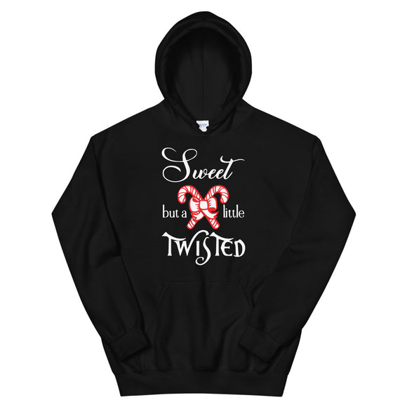 Sweet but a little Twisted Women's Christmas Hoodie