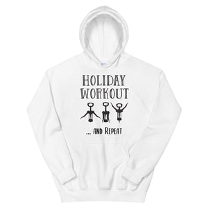 Holiday Workout Women's Christmas Hoodie