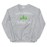 Farm Fresh Women's Christmas Sweatshirt