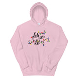 Lets Get Lit Women's Christmas Hoodie