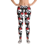 Small Skull Black Women's Leggings!