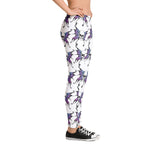 Butterfly Skull White Women's Leggings!