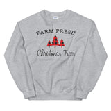 Farm Fresh Women's Christmas Sweatshirt