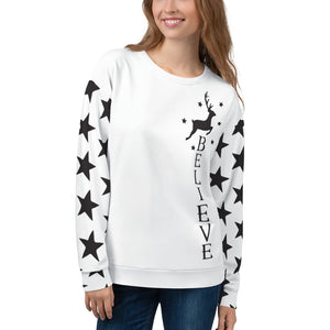 Believe Women's Christmas Sweatshirt