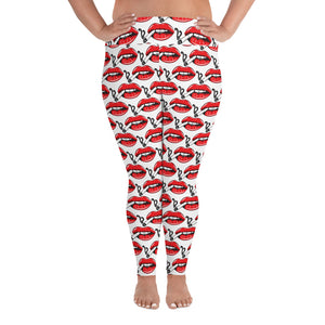 Smoking Lips Women's PS Leggings