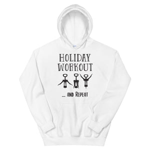 Holiday Workout Mens Christmas Hoodie