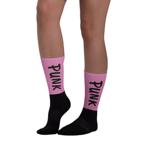 Punk Pink Socks