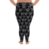 Let is snow black Women's Christmas PS Leggings