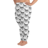 Skull White Women's PS Leggings