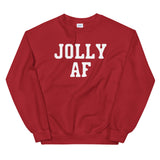 Jolly AF Women's Christmas Sweatshirt