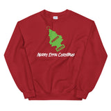 Merry Effin Christmas Mens Christmas  Sweatshirt