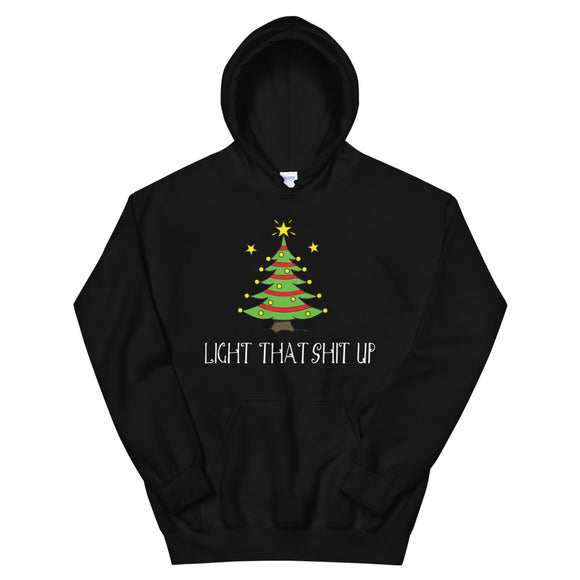 Light is up Women's Christmas Hoodie