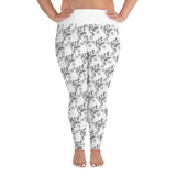 Let is snow White Women's Christmas PS Leggings