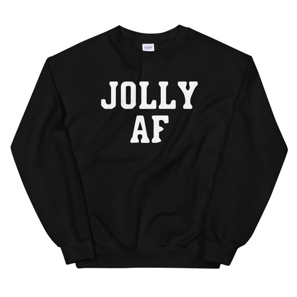 Jolly AF Women's Christmas Sweatshirt